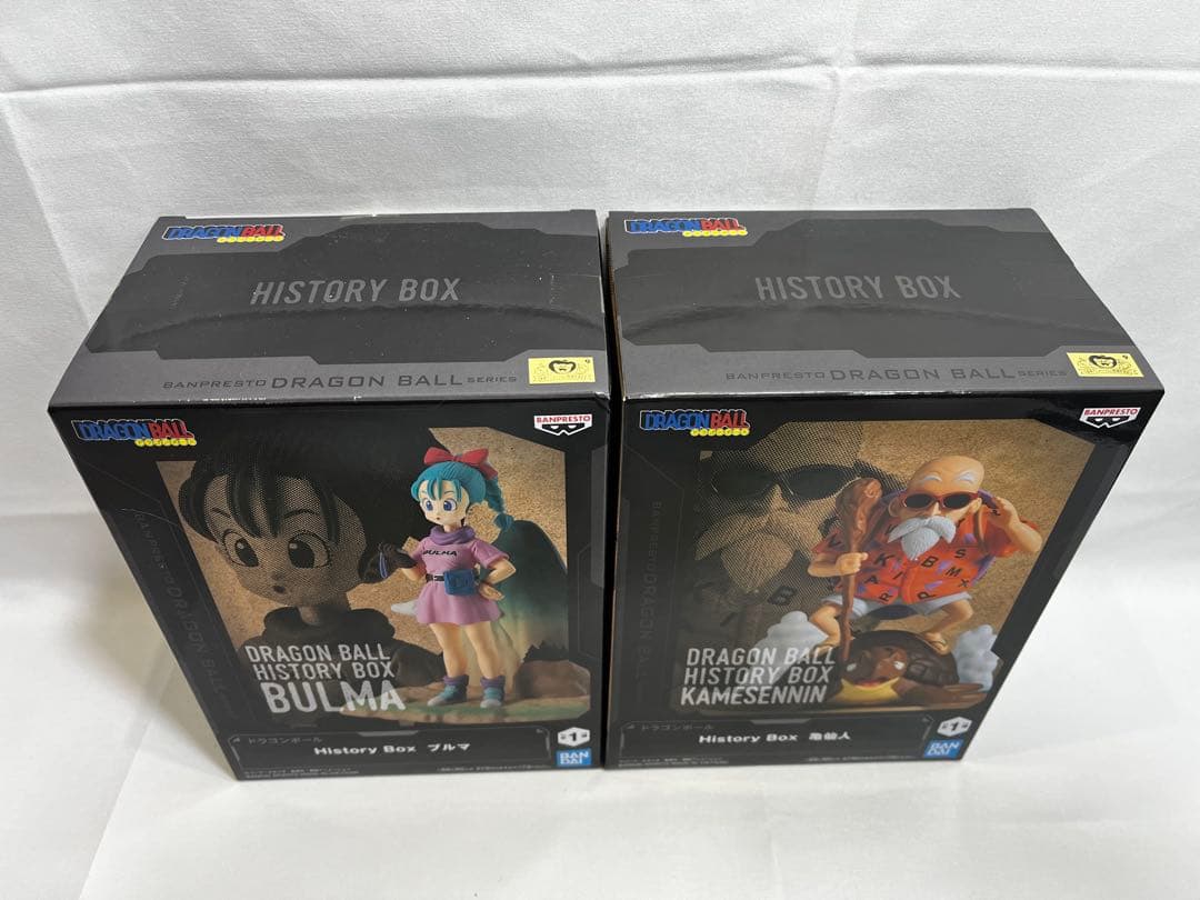 新品未開封】 ドラゴンボール ヒストリーボックス ブルマ 亀仙人