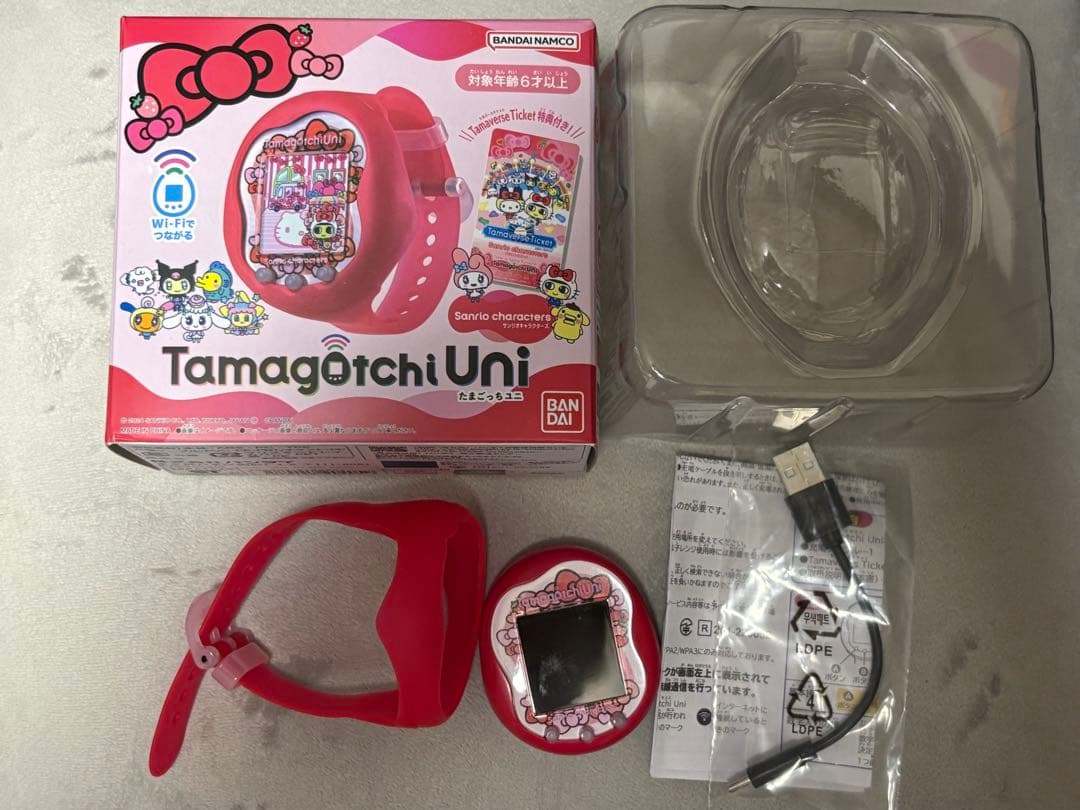 たまごっちユニ　サンリオ サンリオキャラクターズ》を育てられるコラボ版『Tamagotchi Uni