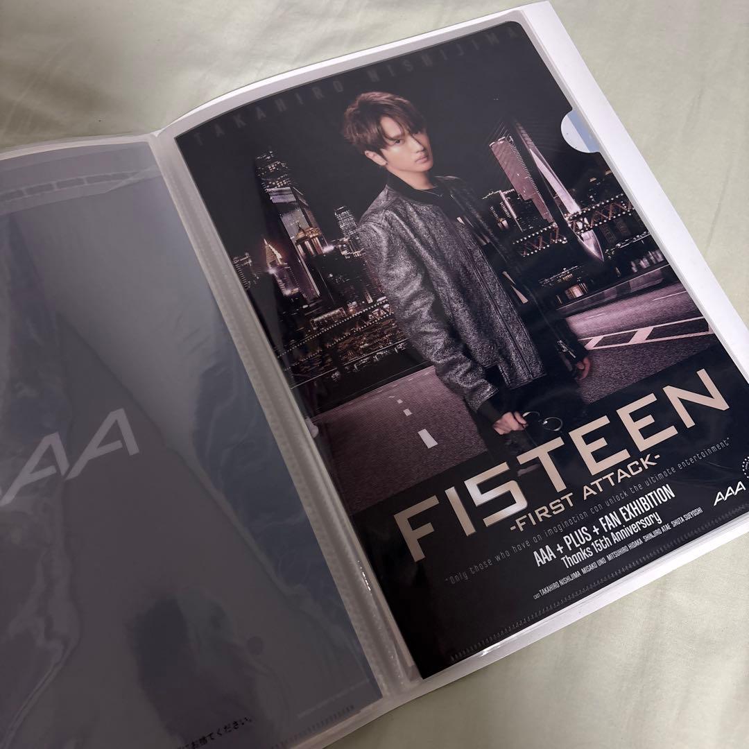 AAA西島隆弘クリアファイルコレクション