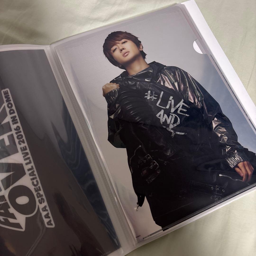 AAA西島隆弘クリアファイルコレクション