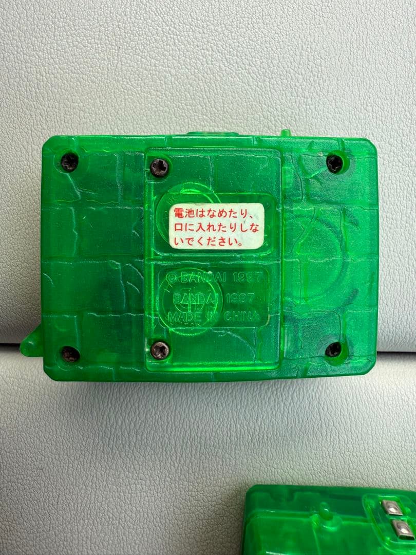 ジャンク デジモン ver.5 スケルトングリーン デジヴァイス 3つセット