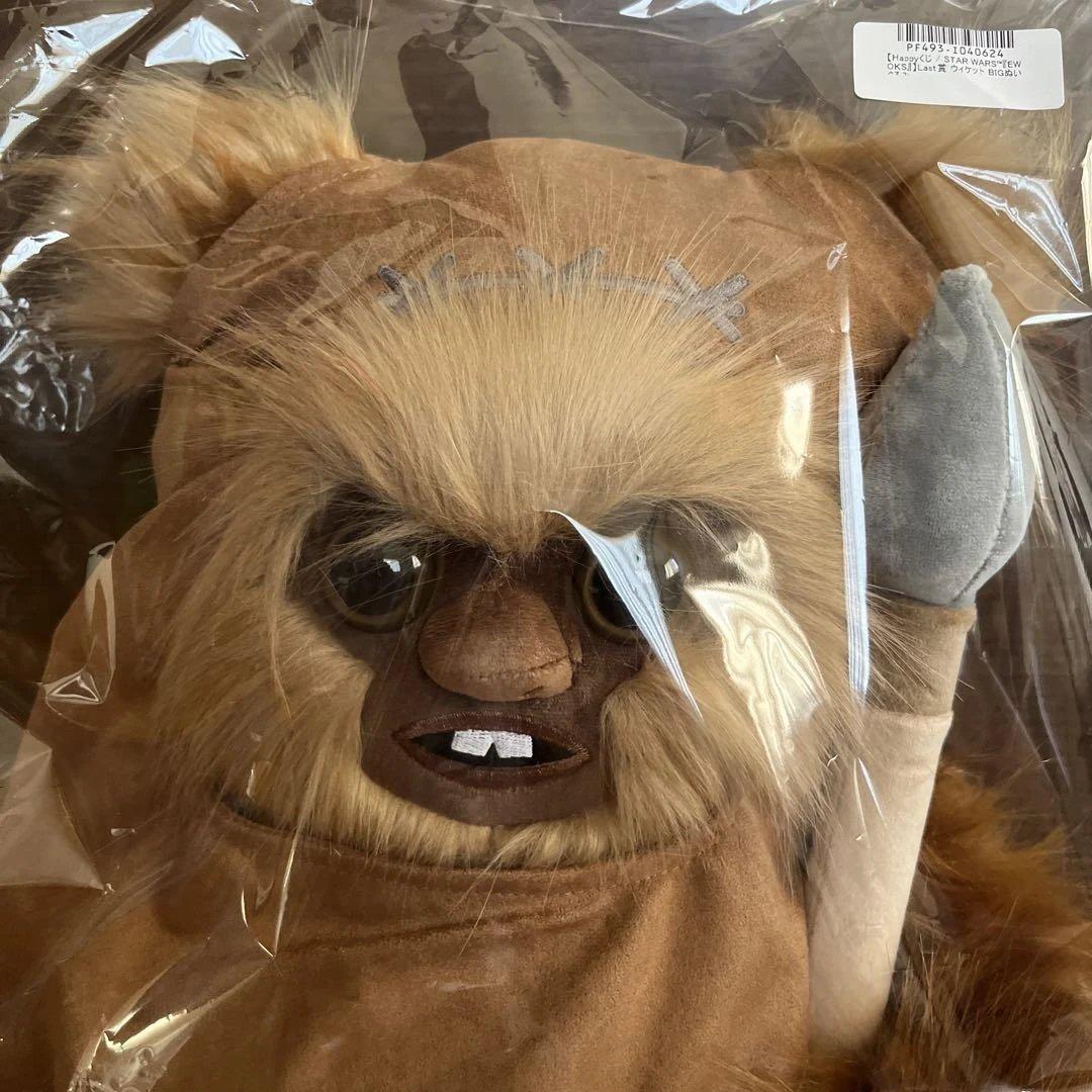 STAR WARS「EWOKS」①ラスト賞ウィケットBIGぬいぐるみ＆下位賞4個