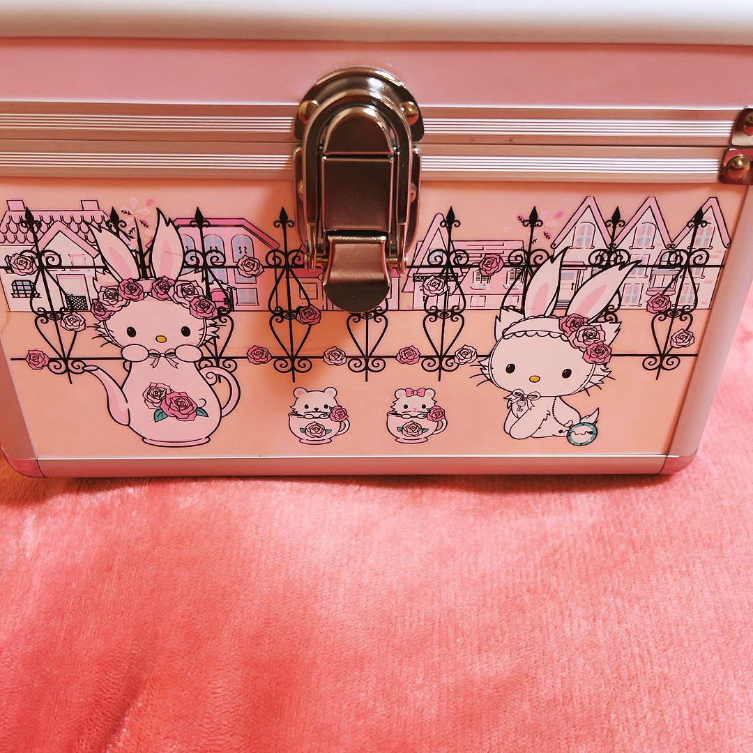 希少レア　チャーミーキティ　ウサミミ　コスメボックス　収納ケース　サンリオ