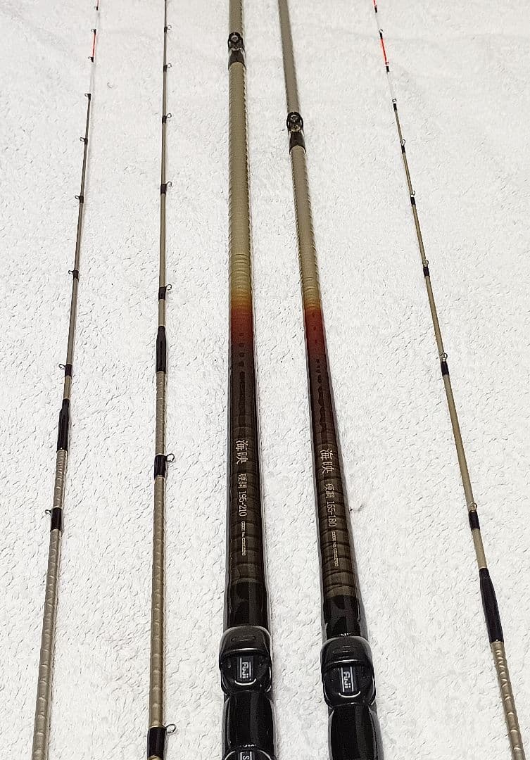 シマノ海映195-210&シマノ海映165-180筏竿まとめて2本 - メルカリ