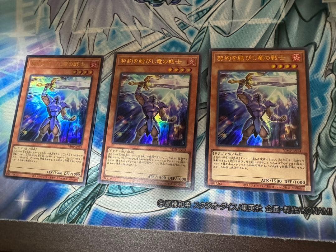 契約を結びし竜の戦士 3枚セット