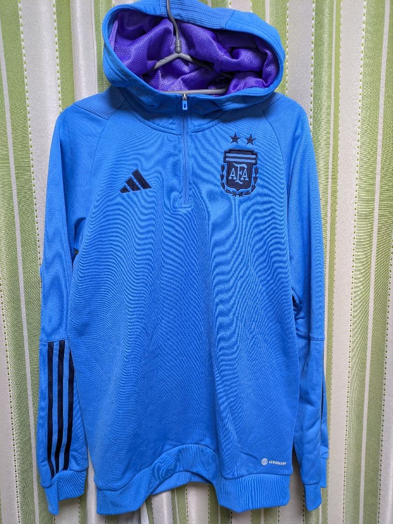 2022 アルゼンチン代表 トレーニングパーカー - メルカリ