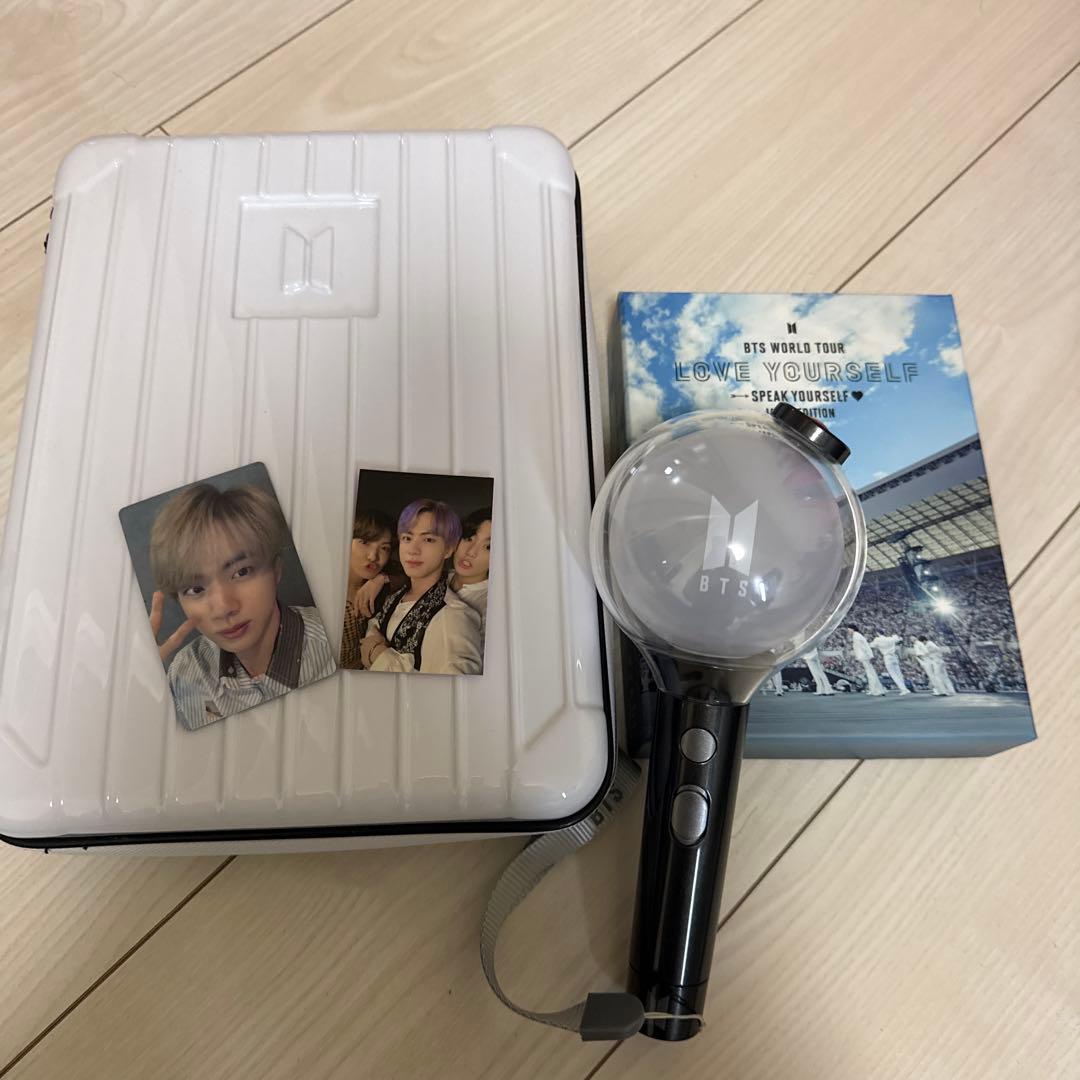 BTS ペンライト フォトカードBlu-ray付き セット - メルカリ