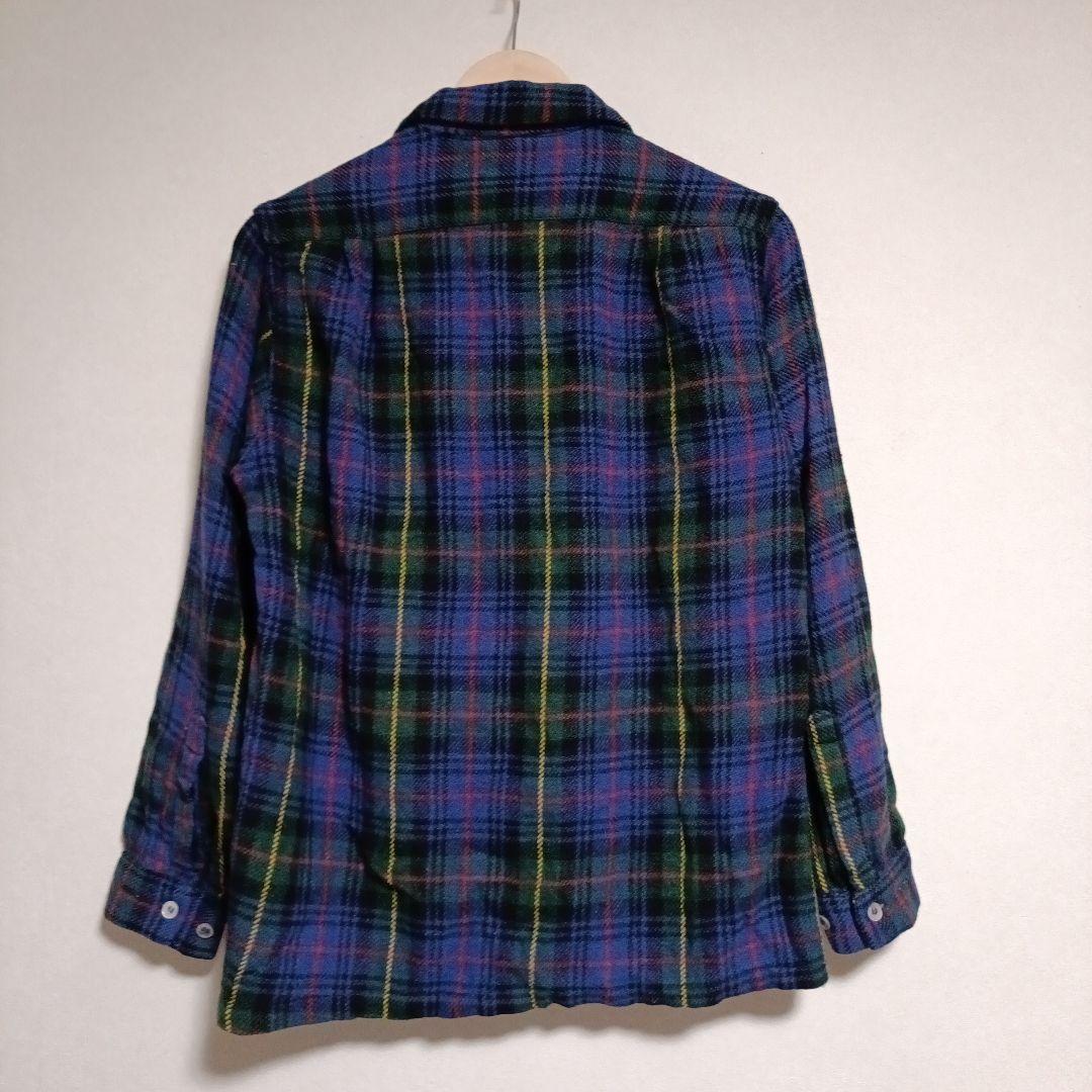 60s70s 三角タグ タウンクラフト ウールシャツ - メルカリ