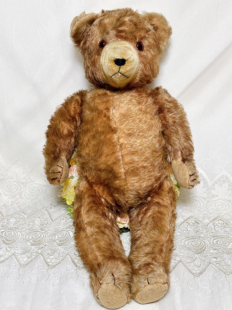 ❤️1940's❤️BIG ブラウンハーマンベア　アンティークベア　ビンテージ