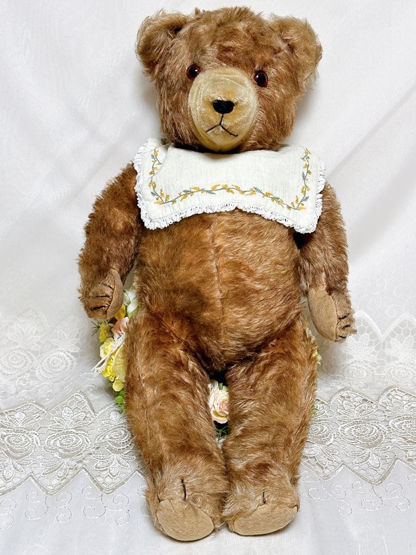 ❤️1940's❤️BIG ブラウンハーマンベア　アンティークベア　ビンテージ