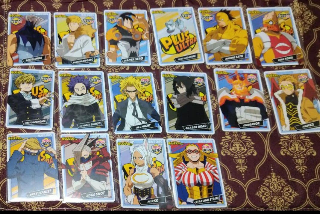 ヒーローズチップス2 カード フルコンプ オールマイト 緑谷 爆豪 轟