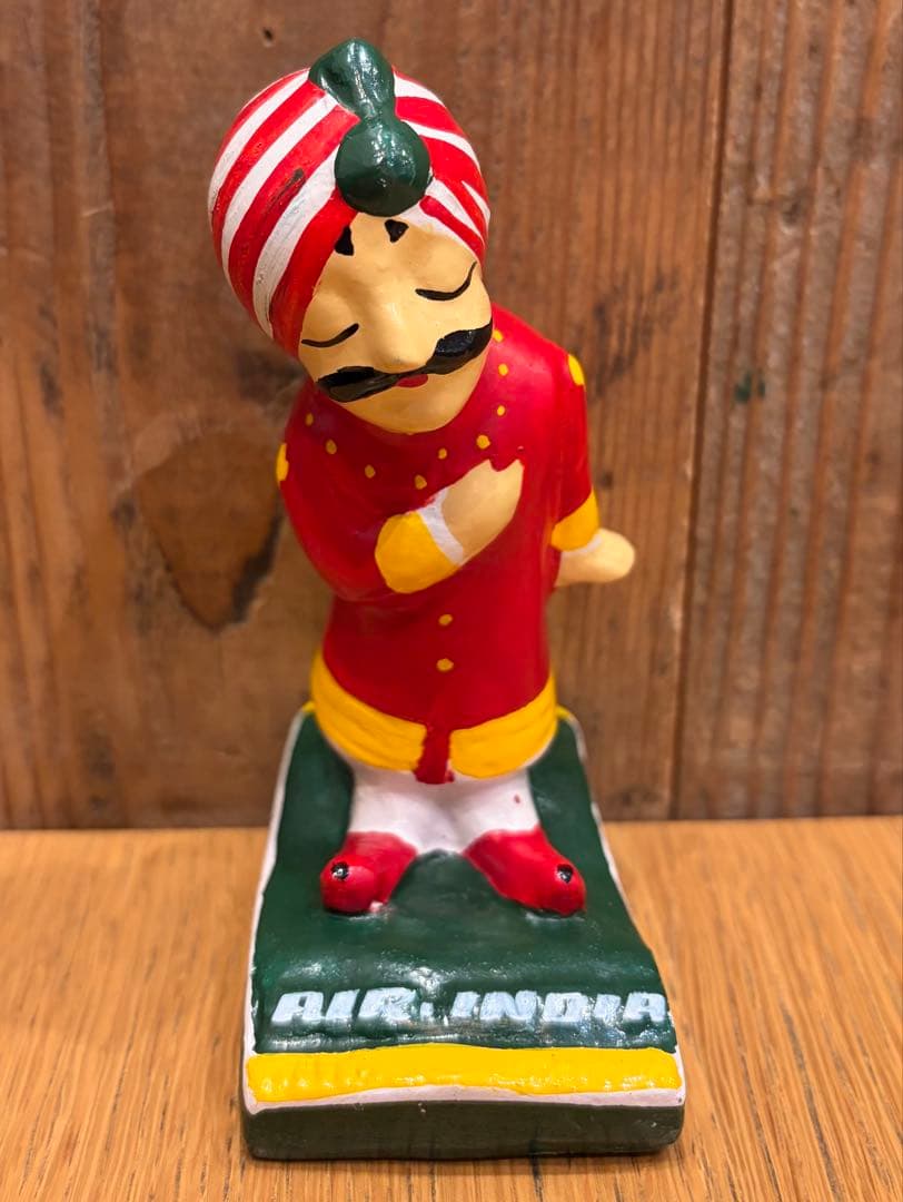 エアインディア ビンテージ フィギュア 人形 マハラジャ君 インド航空