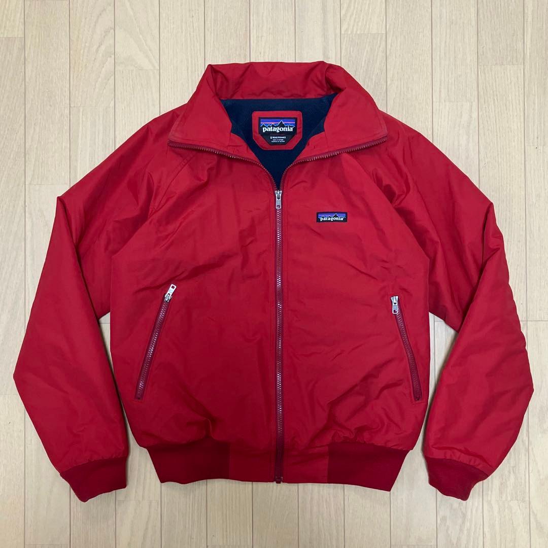 Patagonia パタゴニア シェルドシンチラジャケット S 赤 希少色 90s パタゴニア シェルドシンチラジャケット ビンテージ USA製