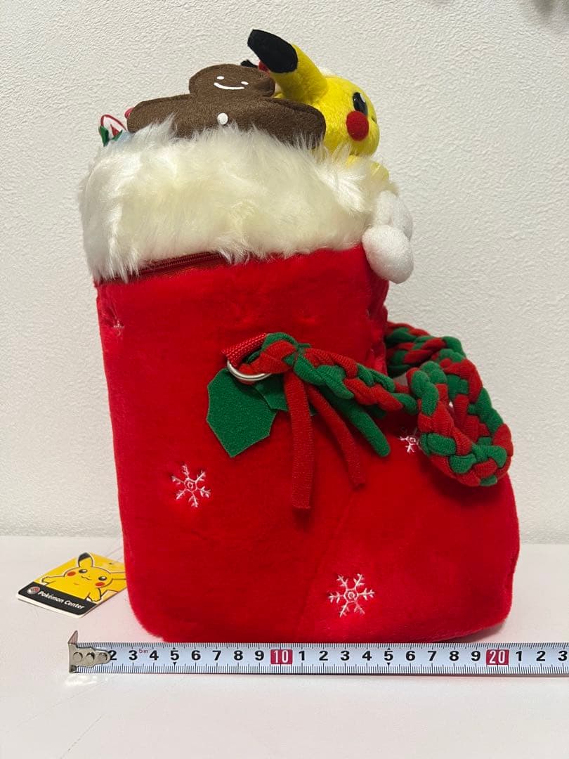 ポケモン クリスマスBIGブーツピカチュウサンタ　タグ付き
