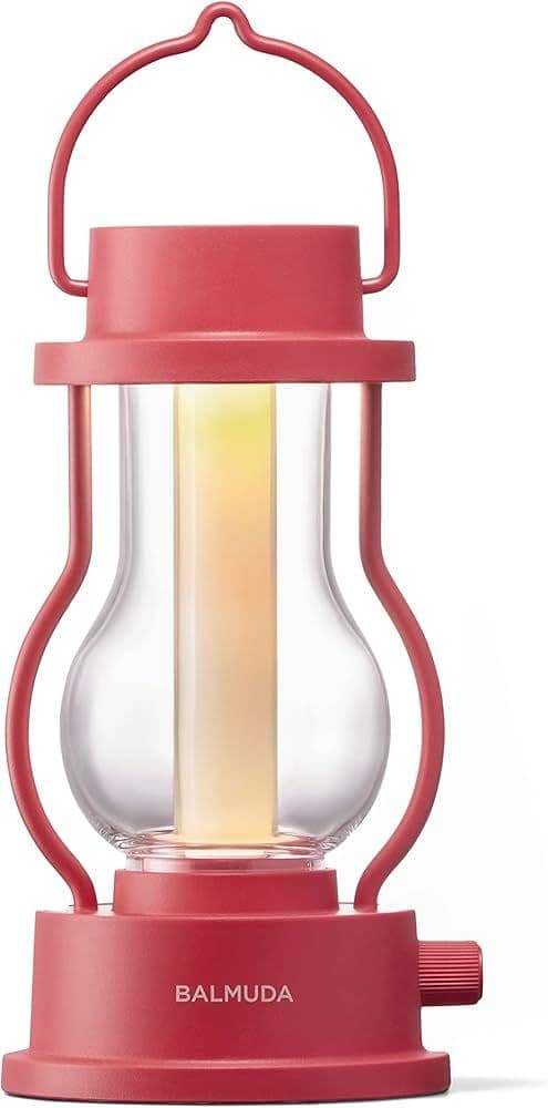 【未使用品】BALMUDA The Lantern クラシックレッド Amazon.co.jp: バルミューダ ザ・ランタン ポータブルLEDランタン