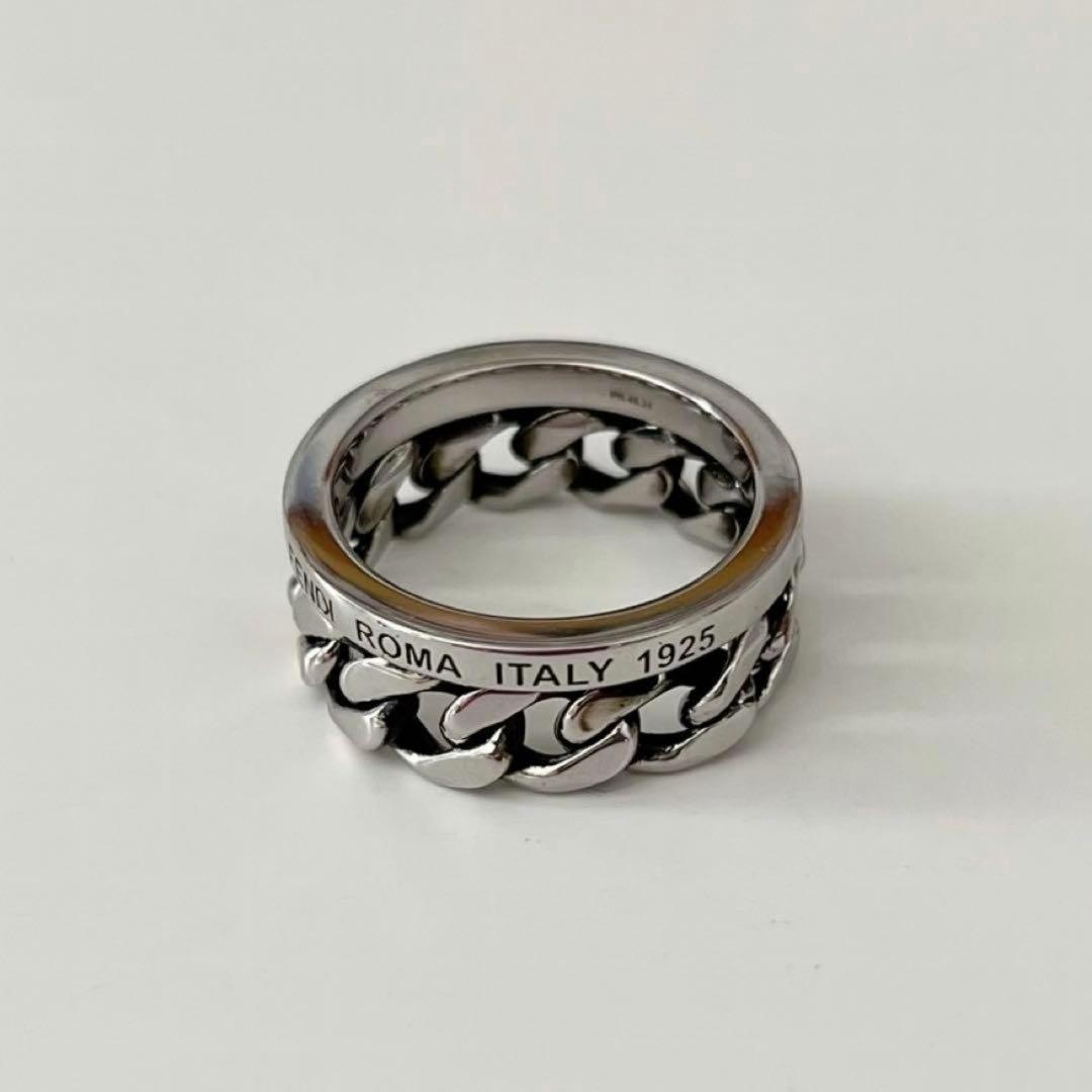 超美品〗FENDI シグネチャー リング S 目黒蓮さん着用 - メルカリ