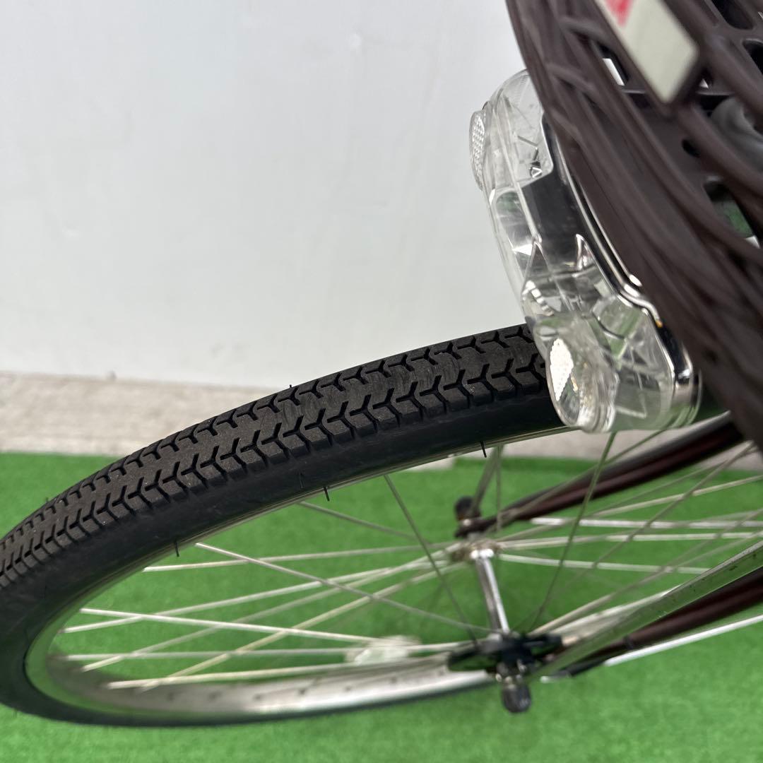 YAMAHAヤマハ電動アシスト自転車26インチ 12.3Ah ブラウン