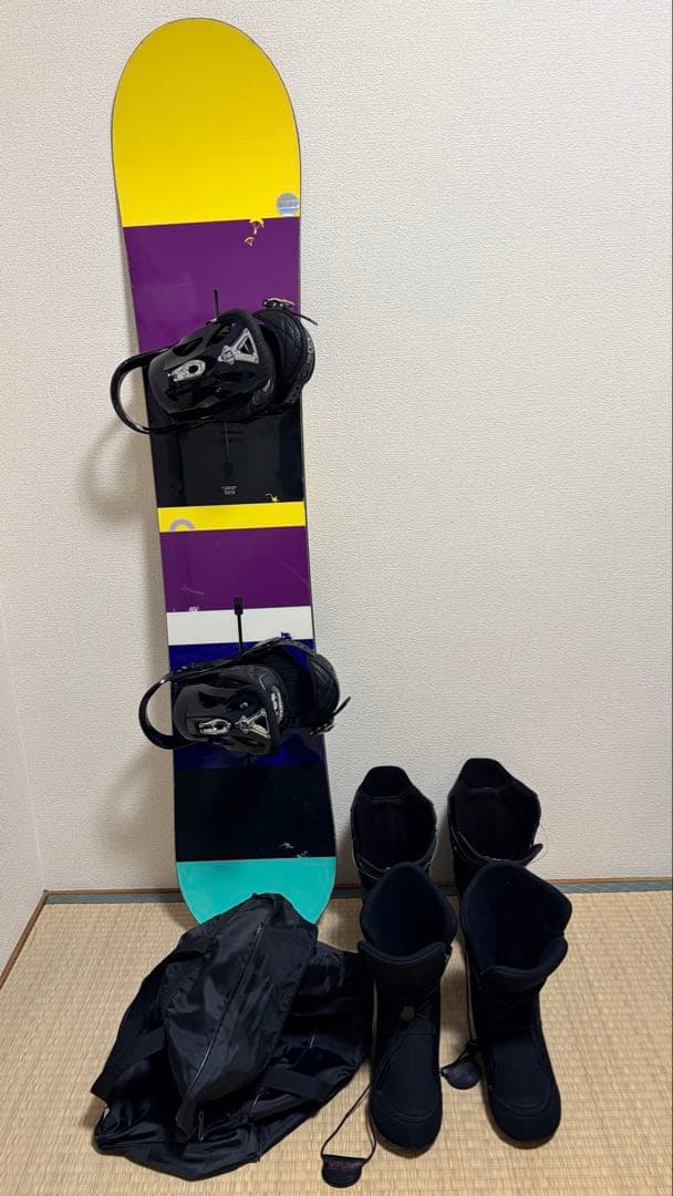BURTON CUSTOM レディース 3点セット 148cm＋ブーツ24.5 BURTON CUSTOM レディース 3点セット 148cm＋ブーツ24.5 - メルカリ