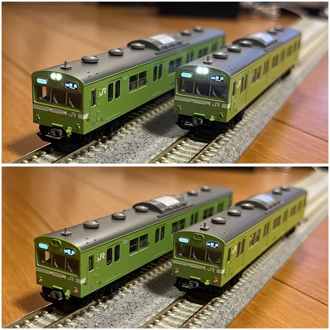 TOMIX 97935、98423 JR103系【特別企画品】ウグイス6両セット