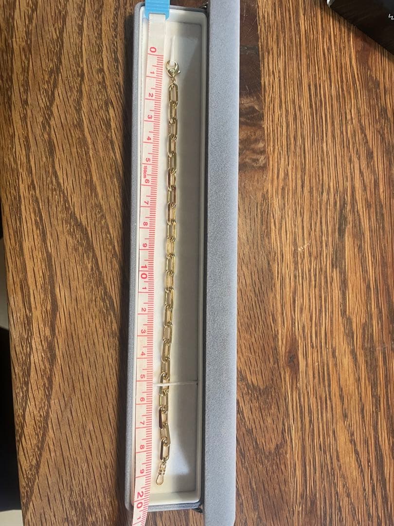 カットアズキ ブレスレット サントス 木谷貴金属 20CM K18 金 - メルカリ