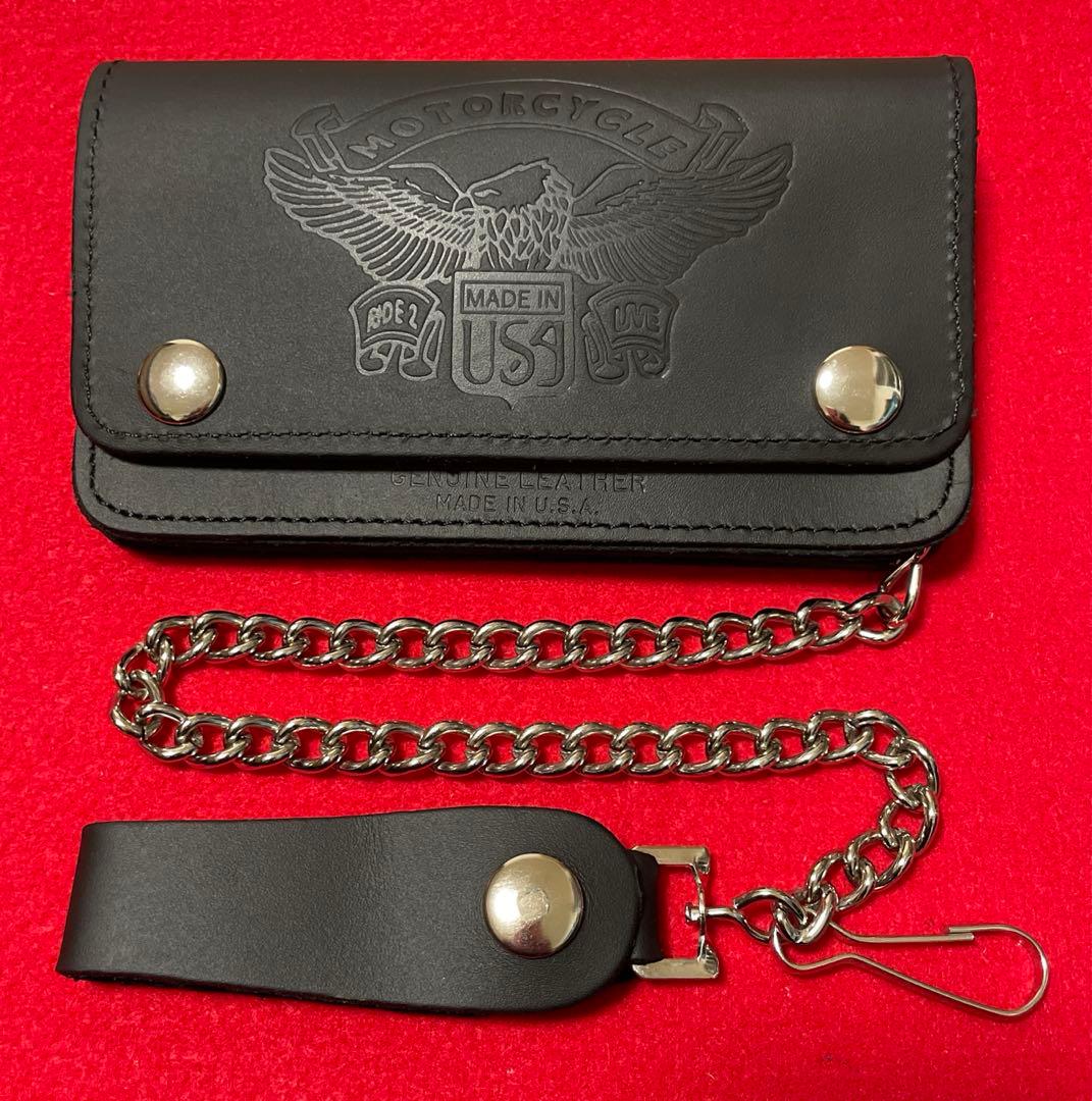 USA製 ハーレーダビッドソン トラッカーウォレット 山田レン TSY オモシー