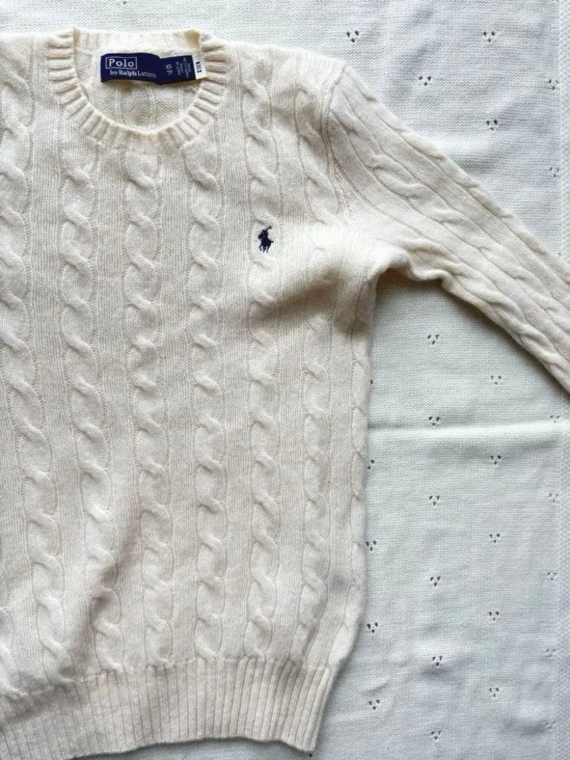 《美品》Polo Ralph Lauren ウールカシミヤ セーターXS