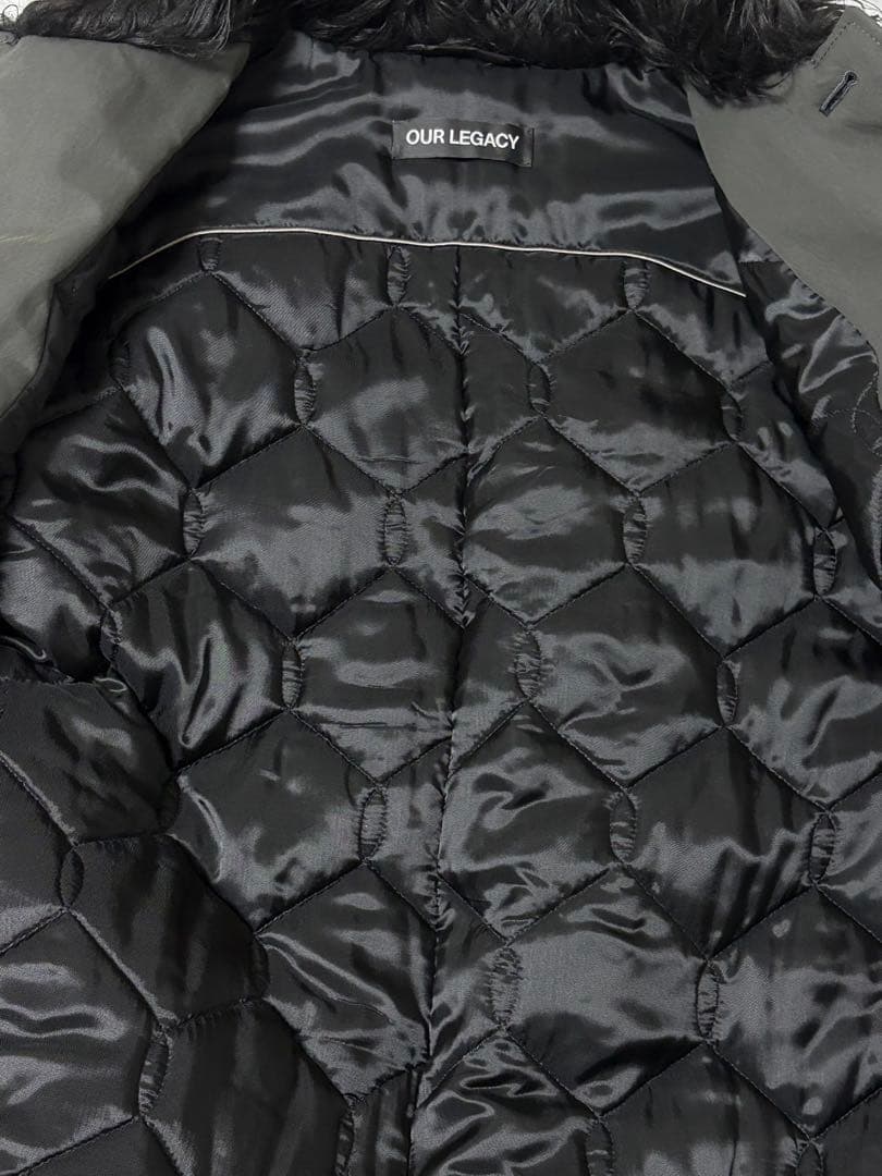 新品《 OUR LEGACY 》Polar Coat 48 パデッドコート