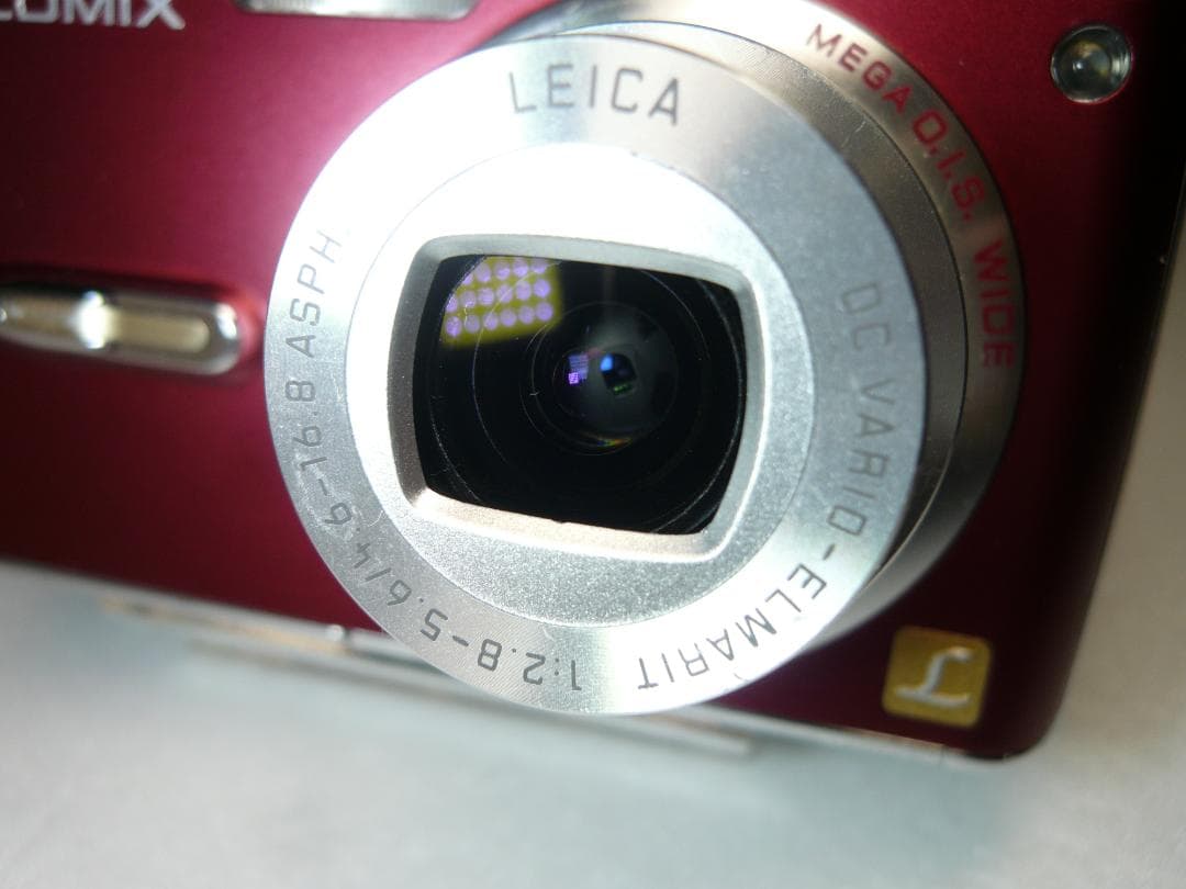 LUMIX☆DMC-FX07⭐️極美品⭕️安心の実働品☆エンジ色 - メルカリ