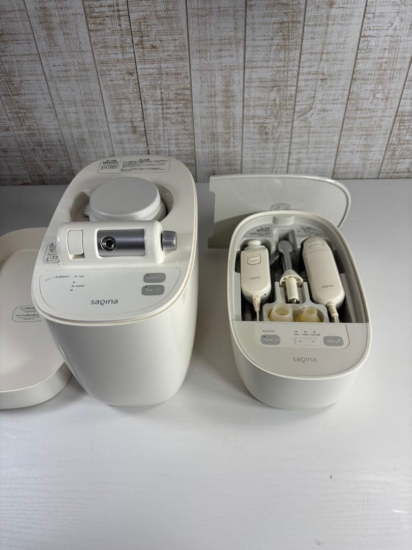 サキナ　saqina pino　サキナピノ　美顔器　スチーム機能付き 試してみた】サキナ サキナ ピノのリアルな口コミ・レビュー | LIPS