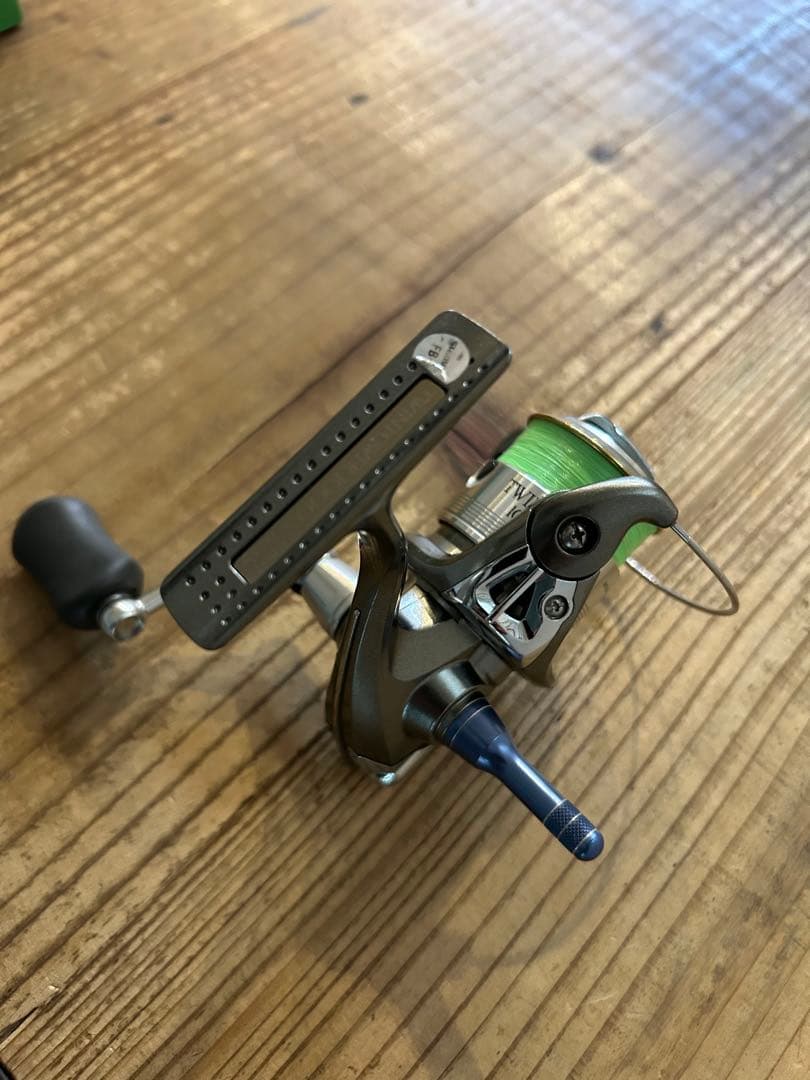 シマノ 05ツインパワー 1000S リールスタンド 替えスプール付 アジング