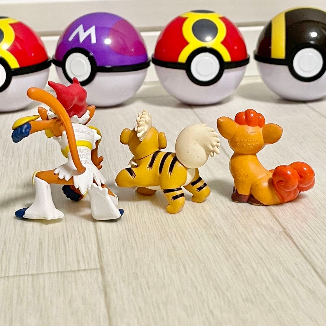 炎タイプ ポケモン ミニフィギュア モンコレ ポケモンゲット