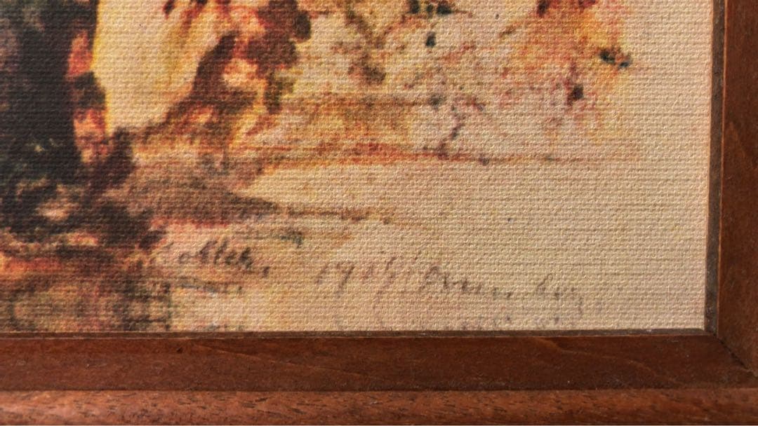 アドルフ・ヒトラーが描いた絵画額装 - メルカリ