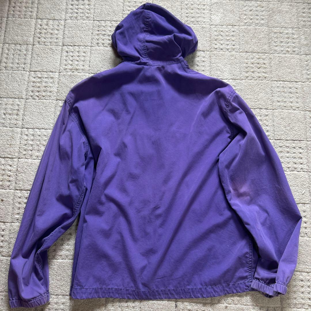 《希少》90s OLD GAP ジップアップ　パーカー　ナス紺　フェード