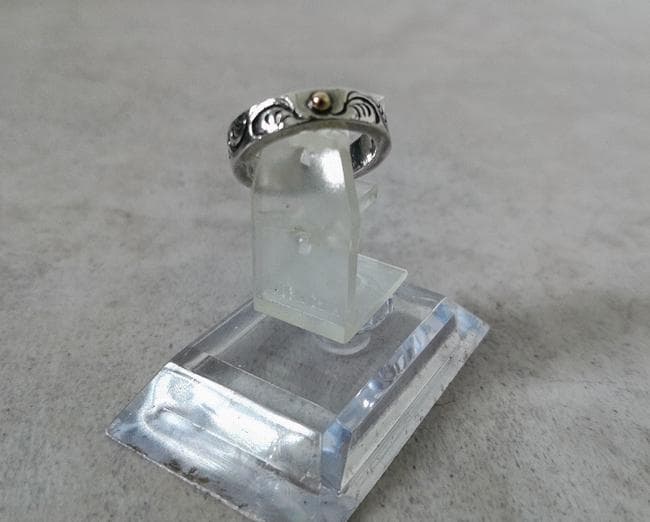 ARIZONA FREEDOM K18 唐草 シルバー リング 指輪 約13号 - メルカリ