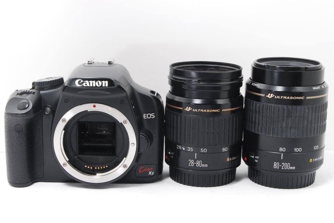 シャッター数4478回 Canon Kiss x2 一眼レフカメラ スマホ転送 - メルカリ