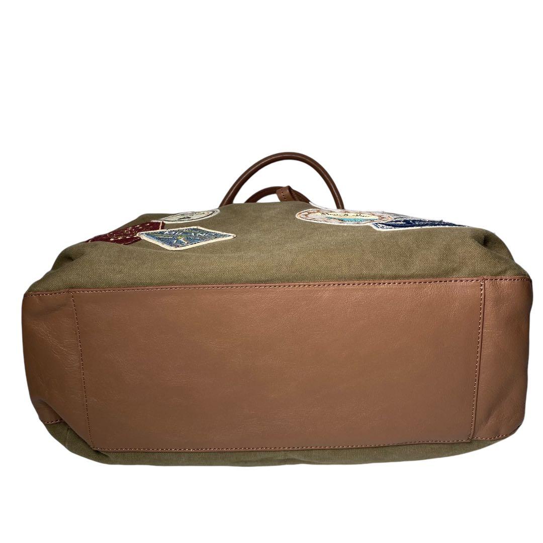 Dakota ダコタ ボイジャー ワッペン ハンドバッグ ボストンバッグ