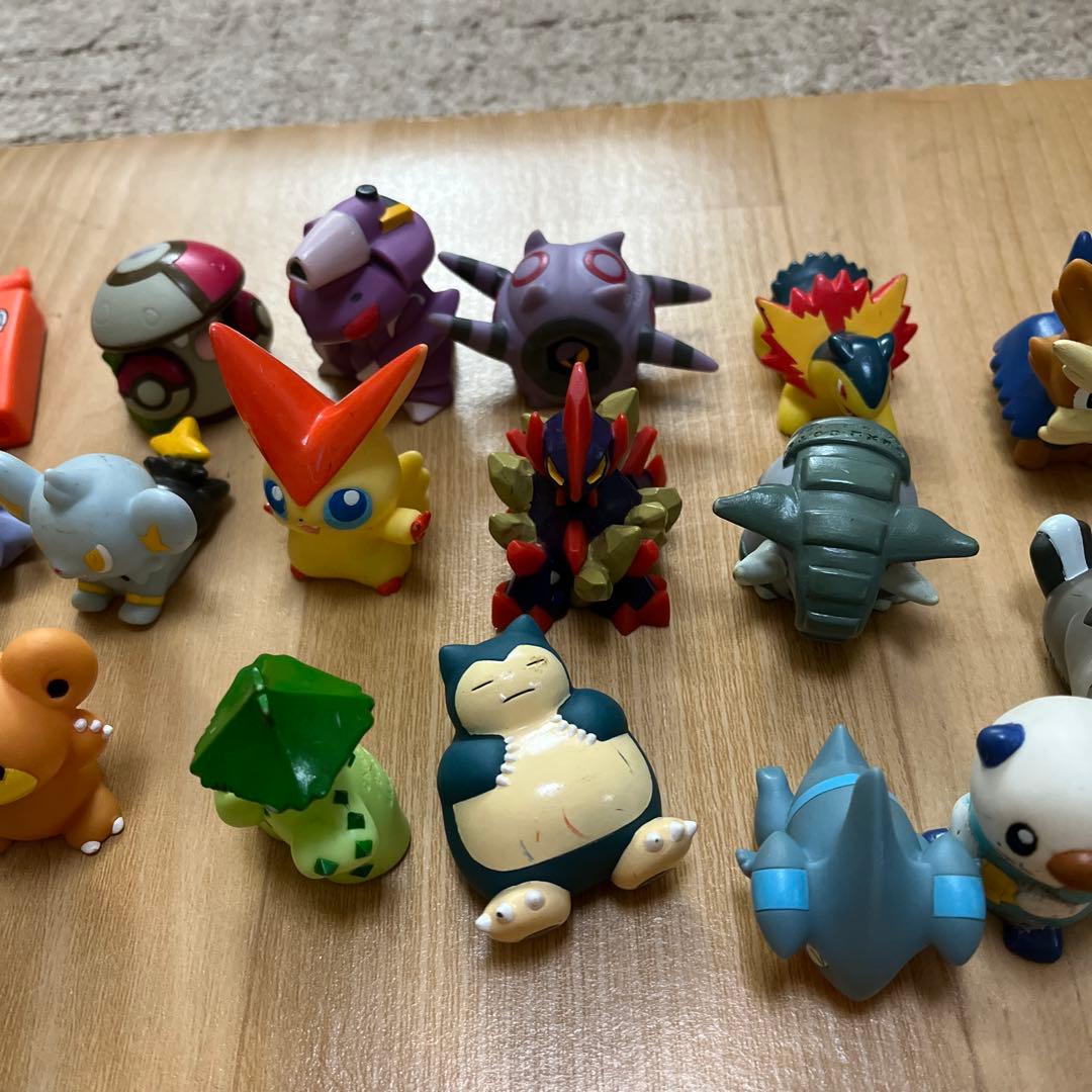 ポケモン 指人形　ポケモンキッズ　まとめ売り　フィギア　ソフビ　たくさん
