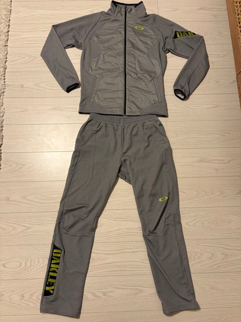 OAKLEY オークリー　グレージャージ上下セット OAKLEY（オークリー） ジャージ メンズ 上下 ブランド セットアップ