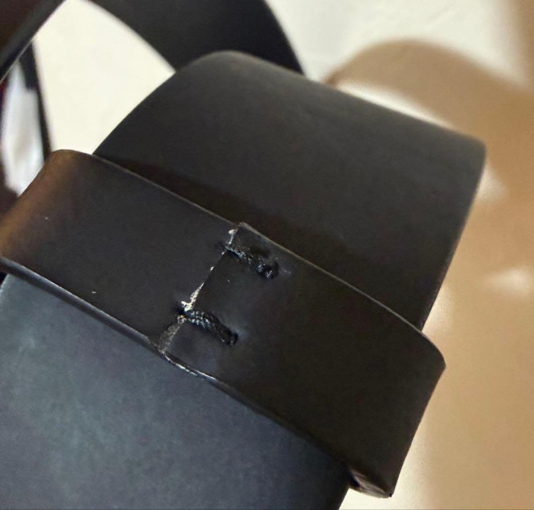 PRADA プラダ ブラック レザー ベルト ロ 75 80 85 90 95 - メルカリ