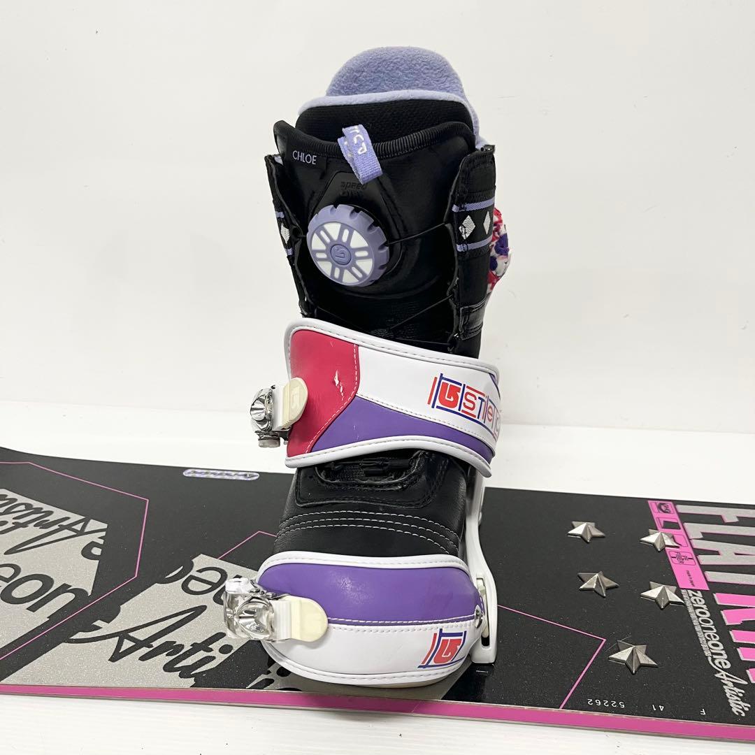 BURTON 011 FLAT KING レディース スノボセット スノーボード - メルカリ