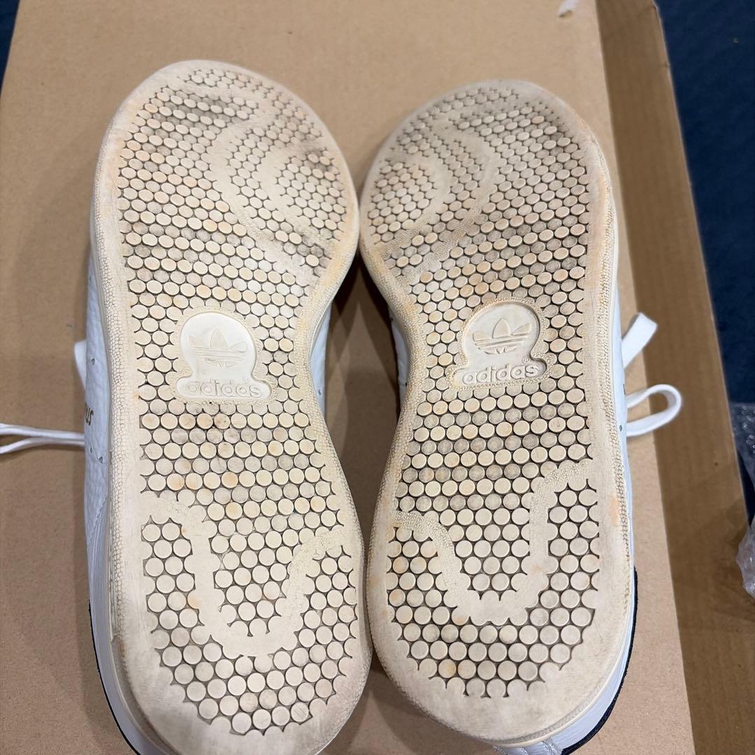 adidas Stan Smith ホワイト/ネイビー - メルカリ