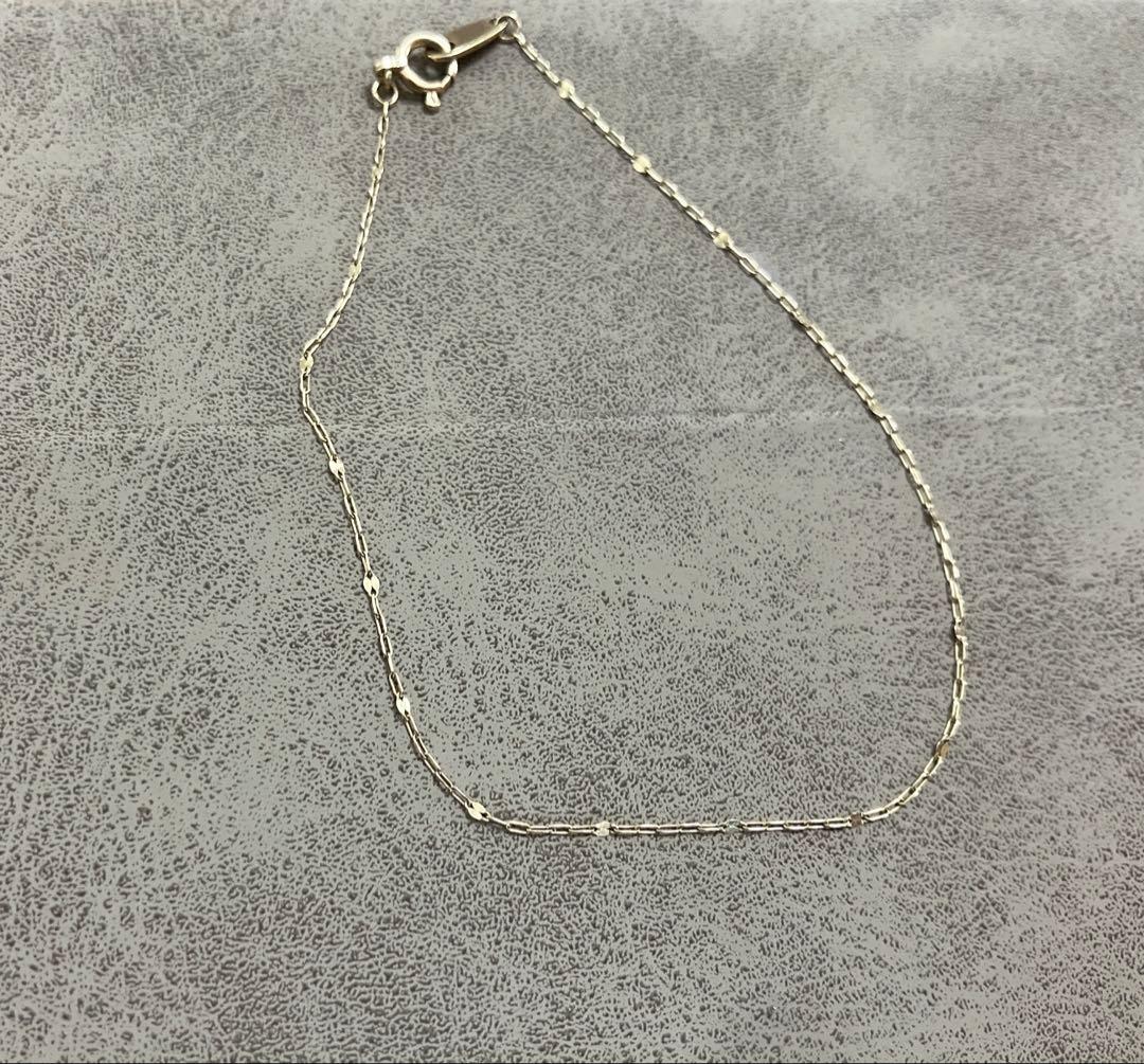 大人気】ete K10YG チェーン ステーション ブレスレット - メルカリ