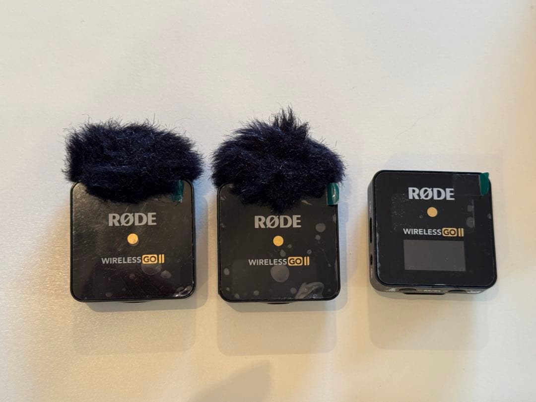 ま*さ様 RØDE WIRELESS GO II ワイヤレスマイクセット (マイ - メルカリ