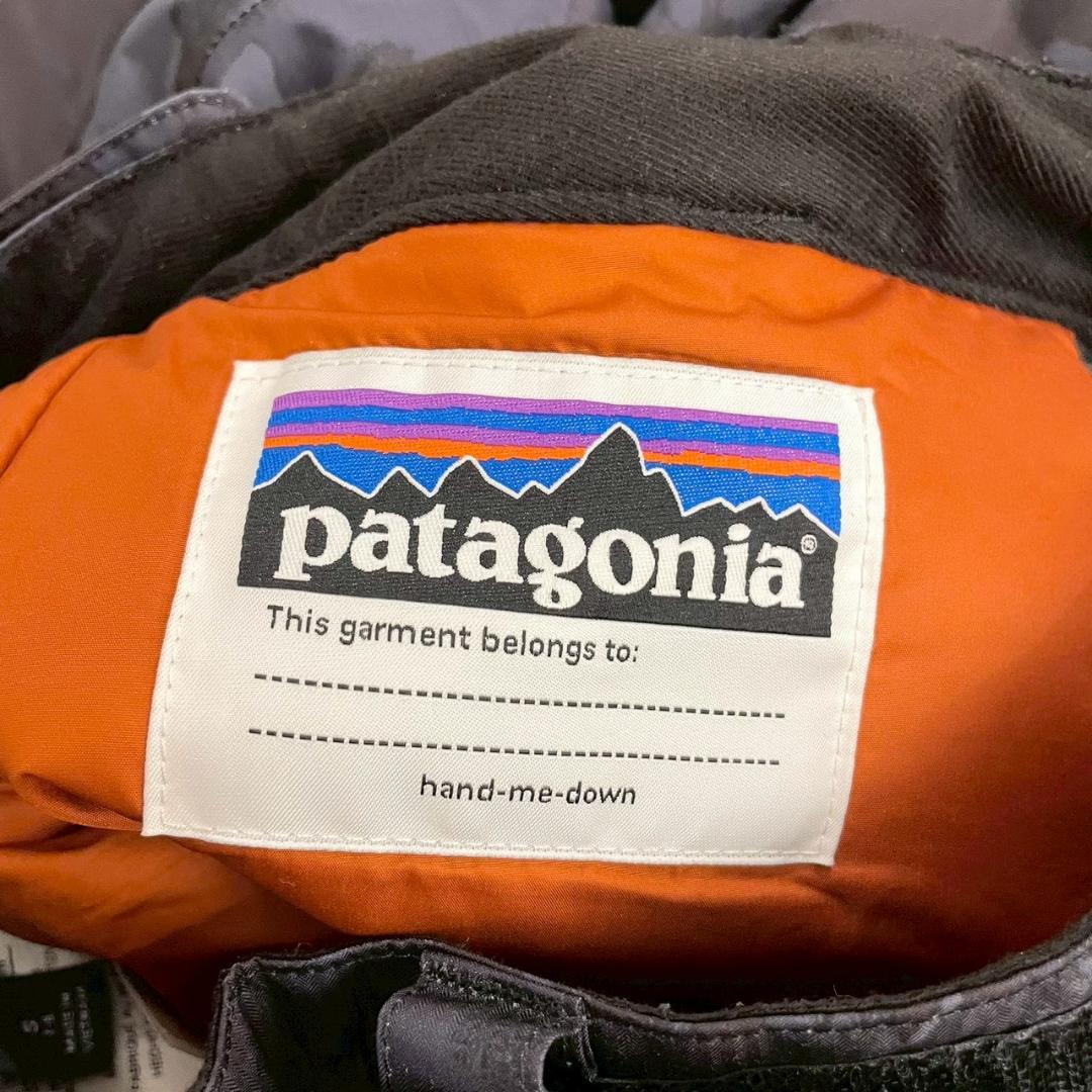 patagonia』キッズスノーショットパンツ スキーウェア 迷彩 130相当