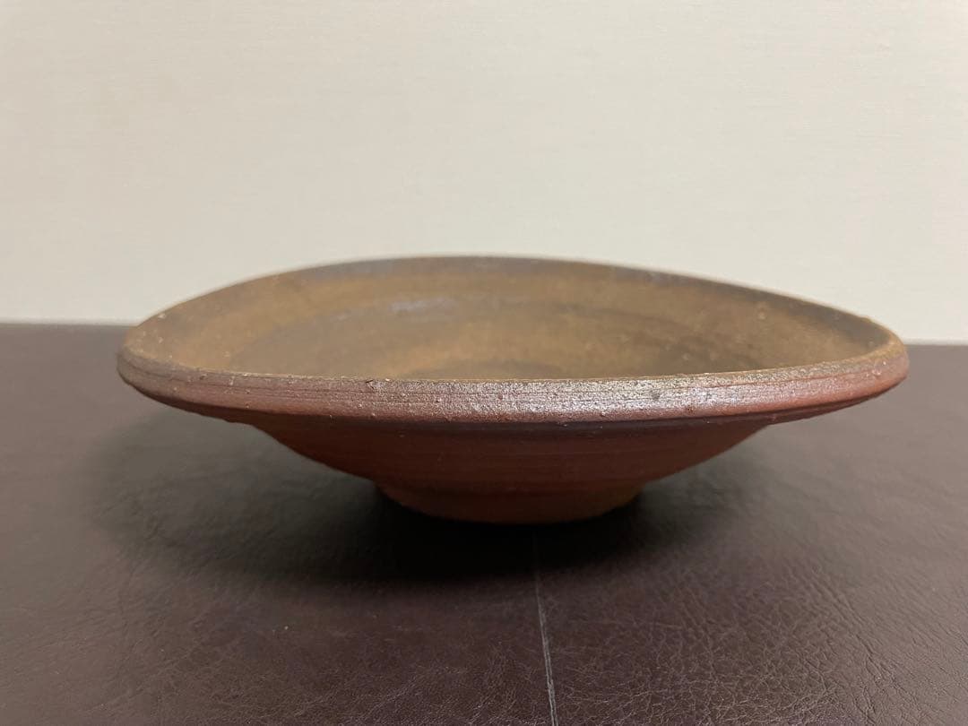 藤原啓 備前八寸皿 共箱 備前焼 茶道具 - メルカリ