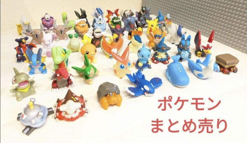 ポケモン】指人形 ポケモンキッズ フィギュア 46体 まとめ売り - メルカリ