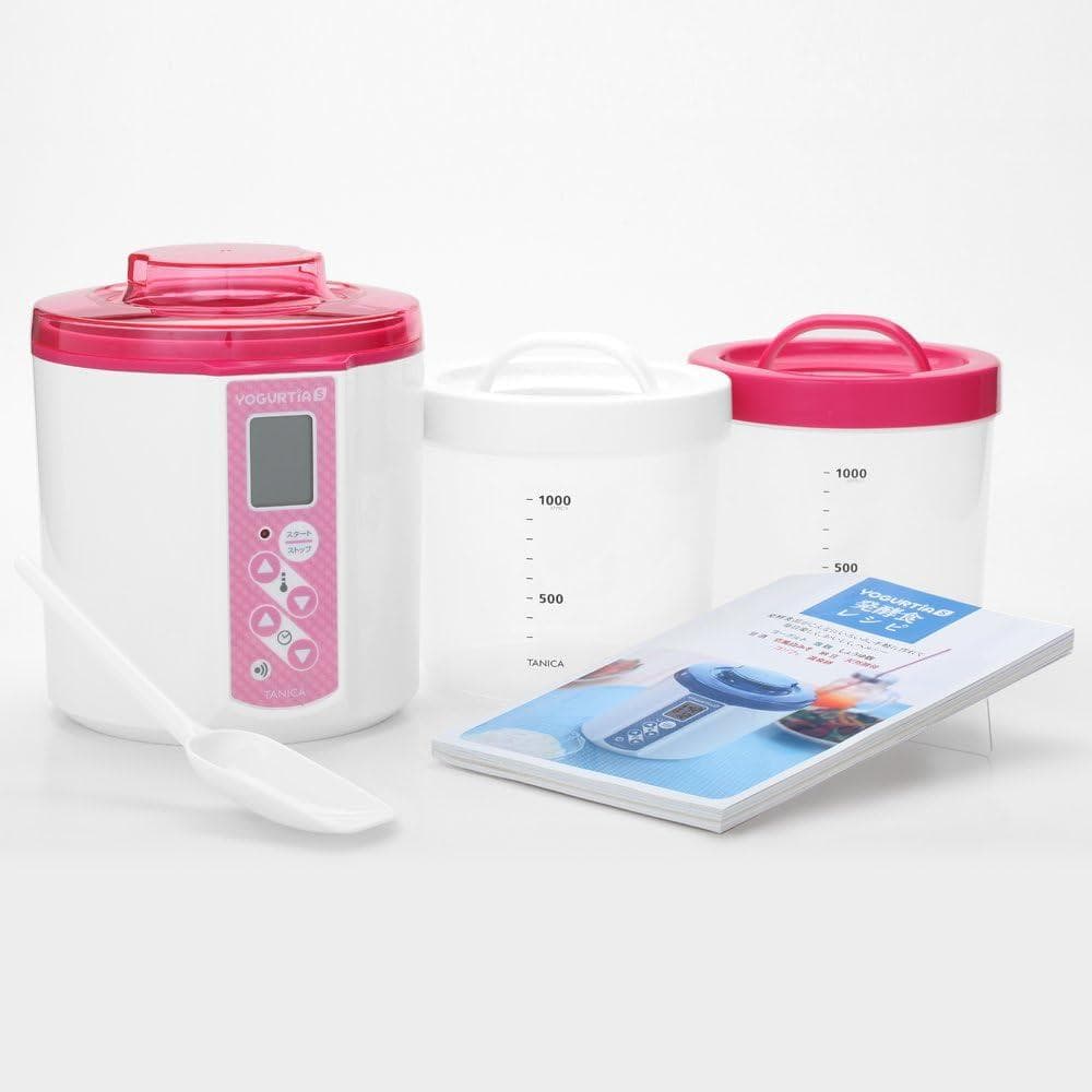 タニカ ヨーグルティア YS-01 ピンク 説明書・レシピ集付 YOGURTIA