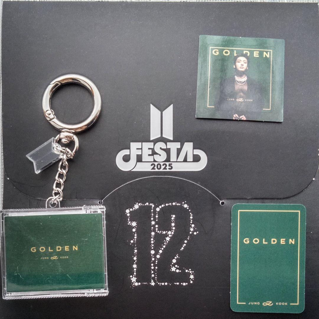 BTS FESTA フェスタ カプセルアルバム GOLDEN トレカ ジョングク