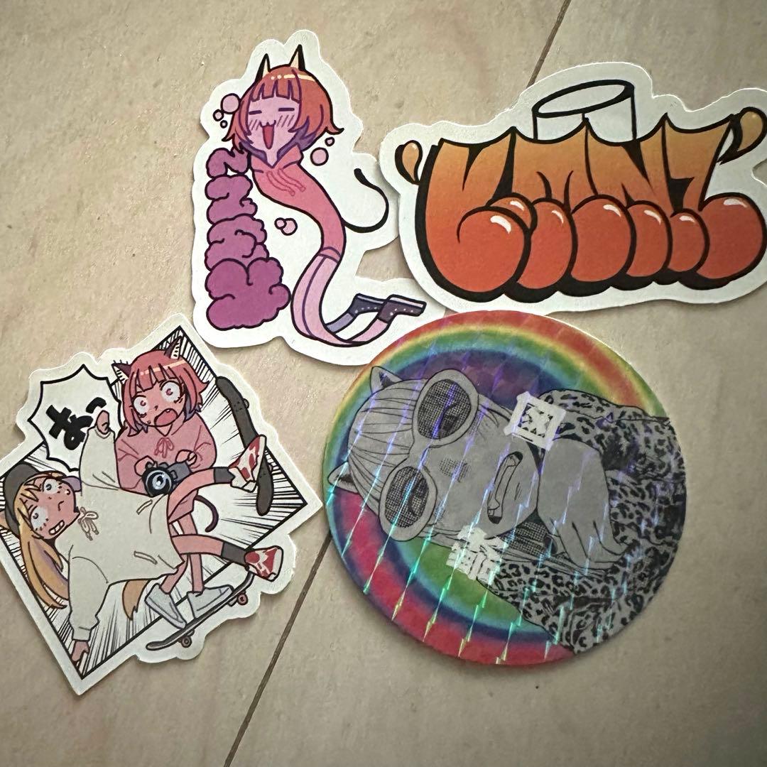 激レア KMNZ ステッカーセット 8.⭐️【猗窩座 20枚】鬼滅の刃