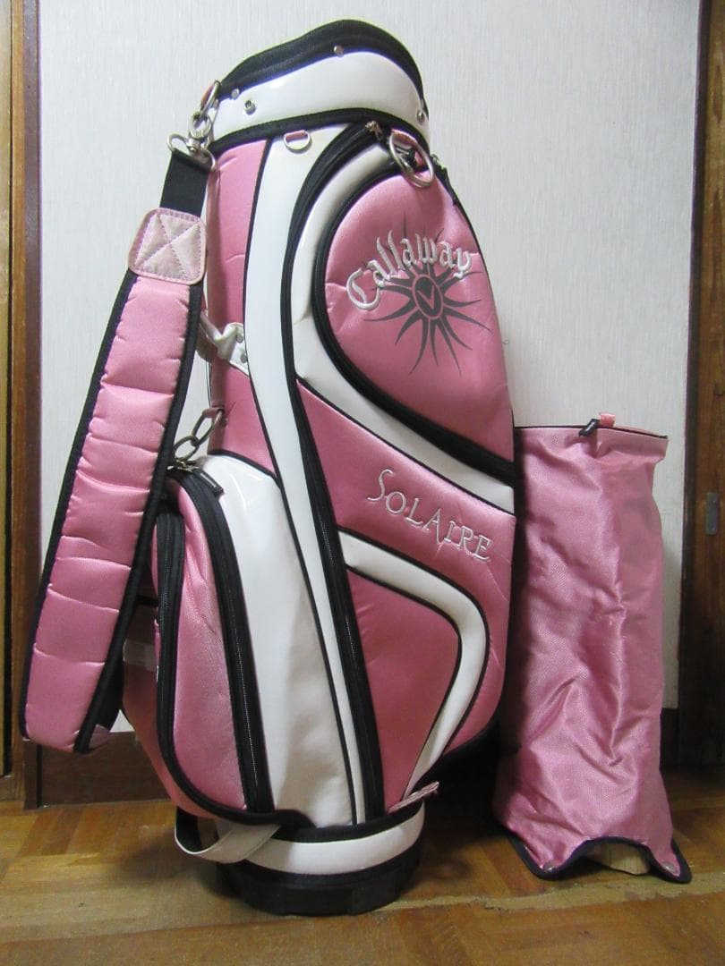 ★レディース★キャロウェイ★Callaway★ゴルフ.バック★ピンク★③★ Callaway（キャロウェイ） 即納可！Callaway Women's REVA 8 Piece